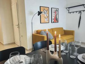 Posezení v ubytování Aegean green retreat