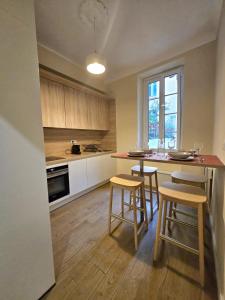 Kuchyň nebo kuchyňský kout v ubytování Monaco cocoon