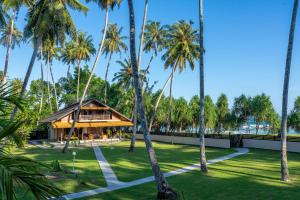 Zahrada ubytování Island Time Surf Resort