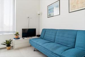 TV a/nebo společenská místnost v ubytování Baroni D - FREE private parking-wi- fi and A-C