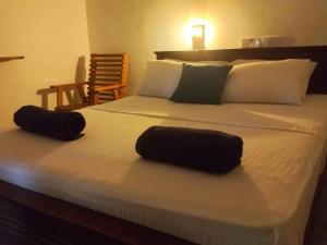 Postel nebo postele na pokoji v ubytování Eco Pavilion