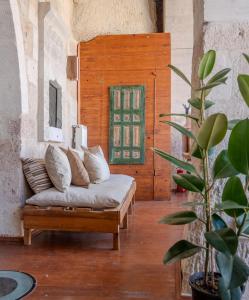 Posezení v ubytování Valinor Cappadocia