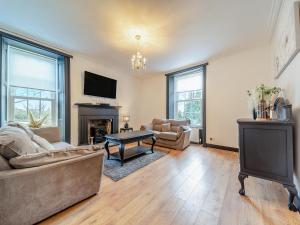 TV a/nebo společenská místnost v ubytování Airyhemming Farm