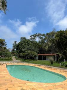 Πισίνα στο ή κοντά στο Casa Rústica com Área de Lazer