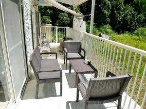 Ban công/sân hiên tại Villa Metasequoia 愛犬と泊まれる宿