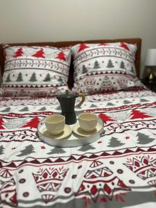 Postel nebo postele na pokoji v ubytování Studio w centrum + 24 fotografií