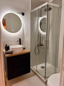 Ένα μπάνιο στο Cocon des îles, proche aéroport