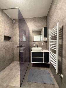 Koupelna v ubytování Apartment for holidays