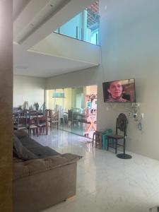 Χώρος καθιστικού στο Casa Paracuru