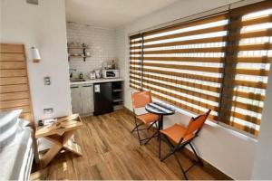 Kuchyň nebo kuchyňský kout v ubytování Alto Pehuén