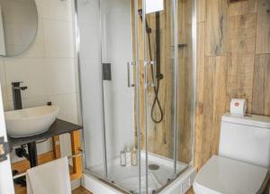 Koupelna v ubytování Alto Pehuén