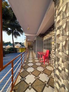 Μπαλκόνι ή βεράντα στο Shree Sadguru Krupa Guest House