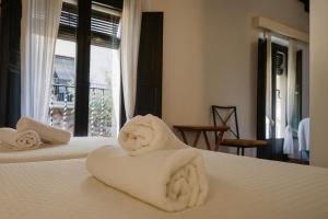 Postel nebo postele na pokoji v ubytování Casa con vista a las montañas - Cal Valeri