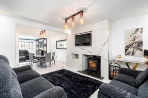 Et opholdsområde på Family-Friendly House