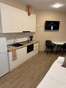 Η κουζίνα ή μικρή κουζίνα στο Hotel Caucasus +42 φωτογραφίες