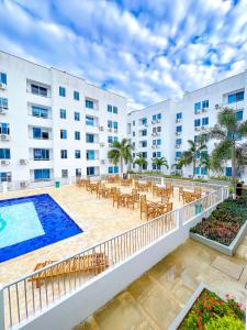 Πισίνα στο ή κοντά στο Apartamento primer piso Olamar Coveñas +78 φωτογραφίες