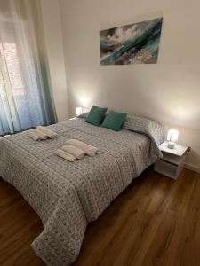 Ένα ή περισσότερα κρεβάτια σε δωμάτιο στο Saffi Rooms