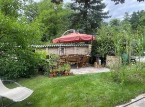 Κήπος έξω από το Kleine Fewo im Grünen