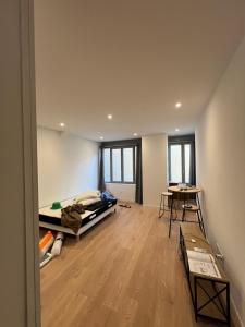 Posezení v ubytování Le Chapelier