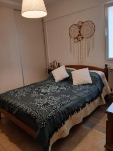 Ένα ή περισσότερα κρεβάτια σε δωμάτιο στο CENTRO,Casino,MAR Y PLAYA, COCHERA,opcional, 2 ambientes equipados 3 pers 150MTS DEL MAR