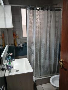 Ένα μπάνιο στο CENTRO,Casino,MAR Y PLAYA, COCHERA,opcional, 2 ambientes equipados 3 pers 150MTS DEL MAR