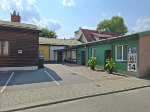 Bygningen som den private indkvartering ligger i