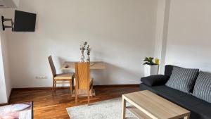 Posezení v ubytování Bergzauber Appartement Stubai + 15 fotografií