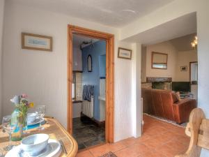 Posezení v ubytování Pant Y Corn