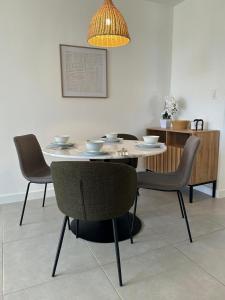 Posezení v ubytování Charming Apartment in Curridabat + 5 fotografií