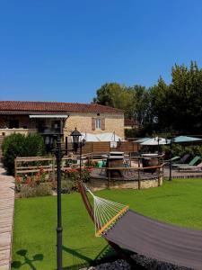 Zahrada ubytování Gîtes de la chocolaterie