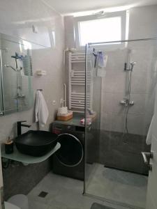 Koupelna v ubytování Apartman atHOME