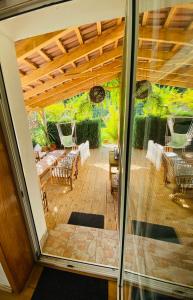 Balkón nebo terasa v ubytování Krásný apartmán v bráně Lužických hor