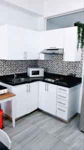 Kuchyň nebo kuchyňský kout v ubytování Punta Cana Beach Pool Bavaro 1