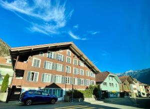 Nespecifikovaný výhled na hory nebo výhled na hory při pohledu z apartmánu