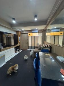 Et opholdsområde på WannaB Hostel