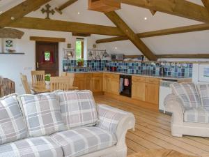 Posezení v ubytování The Garden Barn