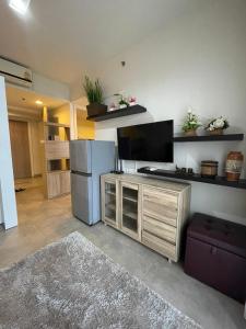 Η κουζίνα ή μικρή κουζίνα στο Condo Pattaya Stays