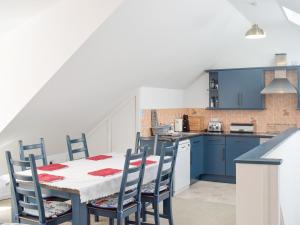 Η κουζίνα ή μικρή κουζίνα στο Lindisfarne View