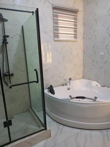 Koupelna v ubytování 0912 Apartment