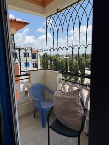 Balkón nebo terasa v ubytování Mtwapa Luxurious Apartments with Pool View 103