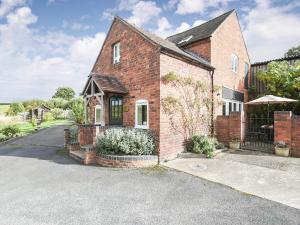 Bygningen som feriehuset ligger i