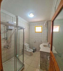 Koupelna v ubytování Uğrak Home