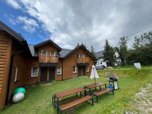 Zahrada ubytování Apartamenty u Jakubika