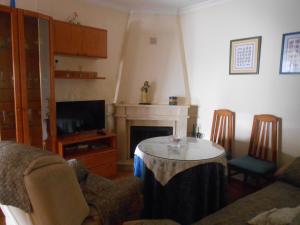 Posezení v ubytování CASA PILAR