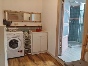 Koupelna v ubytování NaturAma