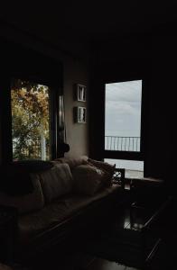 Χώρος καθιστικού στο Athos Cape Traditional House