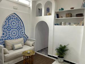 Χώρος καθιστικού στο house in Chefchaouen