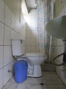 Koupelna v ubytování Coca Runa Wasi Hostel + 30 fotografií