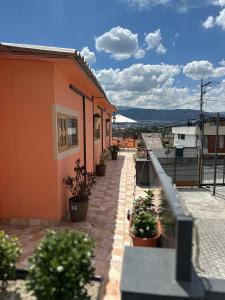 Budova, kde se penzion nachází