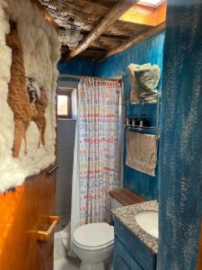 Koupelna v ubytování El Huarango Eco Lodge